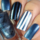 #36 Midnight Rendezvous - Nail Stamping Color (5 Free Formula) Polish Clear Jelly Stamper 