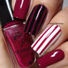 #40 Pass the Pinot - Nail Stamping Color (5 Free Formula) Polish Clear Jelly Stamper 