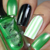 #43 Green means GO - Nail Stamping Color (5 Free Formula) Polish Clear Jelly Stamper 