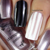 #49 Sand Dunes on a Starry Night - Nail Stamping Color (5 Free Formula) Polish Clear Jelly Stamper 