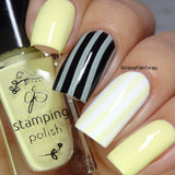 #70 Magnolia - Nail Stamping Color (5 Free Formula) Polish Clear Jelly Stamper 