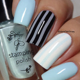 #76 Morning Dew - Nail Stamping Color (5 Free Formula) Polish Clear Jelly Stamper 