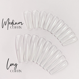 Koko & Claire Clear Full Coverage Tips - Individual Sizes