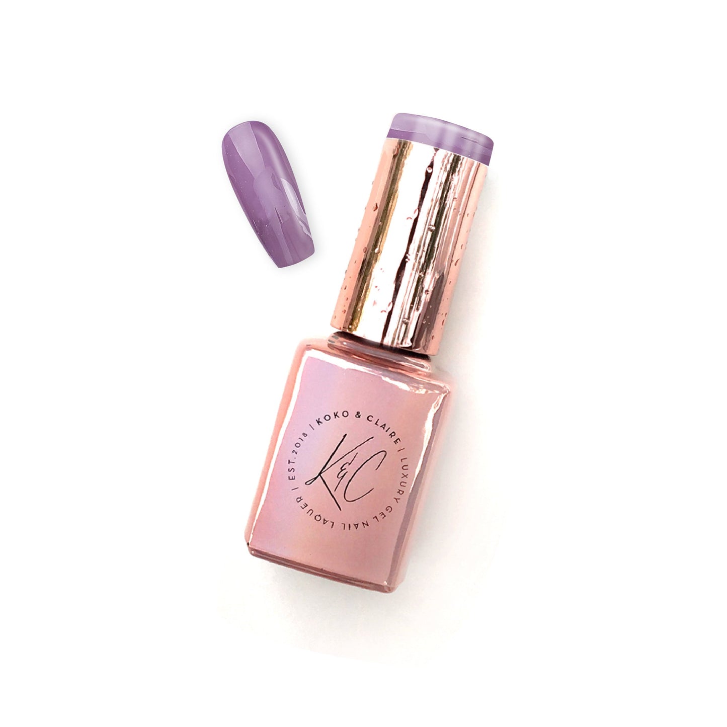 0241 - Grape Glass Gel Polish KoKo & Claire 