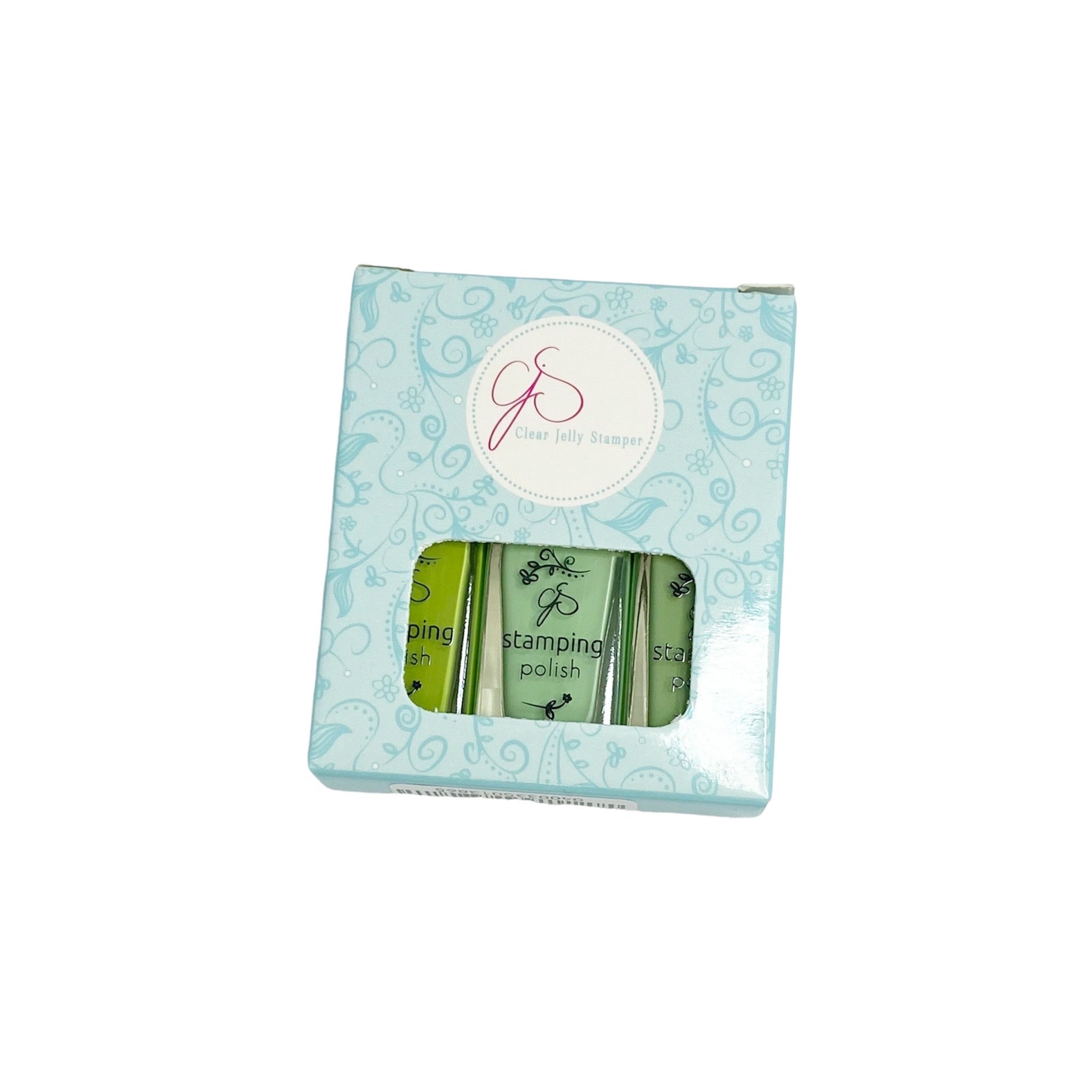Stamping Polish Kit - Green Tea Trio (3 colors)