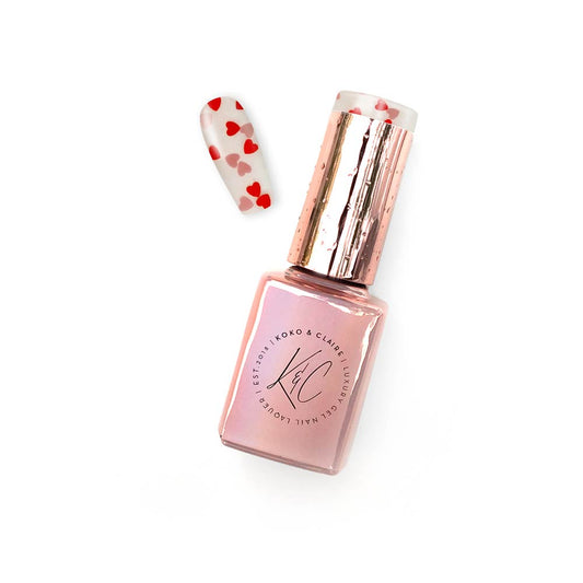 Hearts - Love Matte (Top Coat)