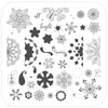 All Is Bright (CjSC-59) Steel Nail Art Stamping Plate