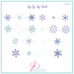 All Is Calm (CjSC-58) Steel Nail Art Stamping Plate