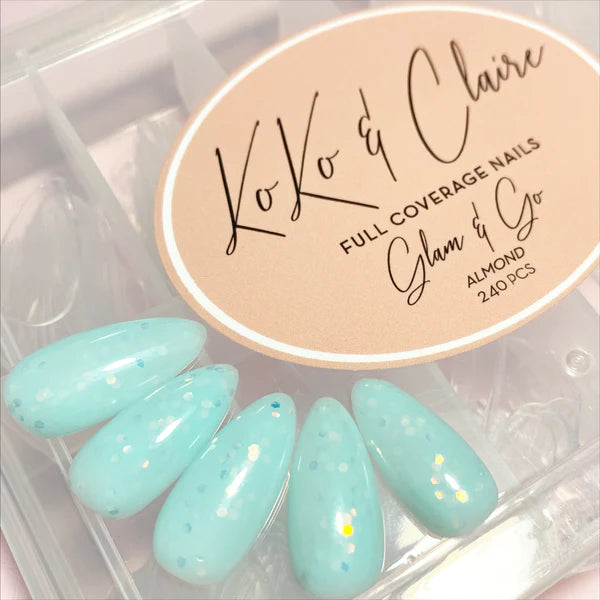 Glam & Go Full Coverage Nails - Almond