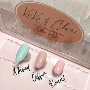 Glam & Go Full Coverage Nails - Almond