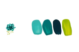 Inspirational Kits - Floral Trio -  Aqua 1