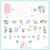 Be Mine (CjSV-29) Steel Nail Art Stamping Plate