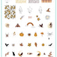 Boho Halloween (CjSH-74) Steel Nail Art Stamping Plate