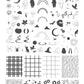 Boho Halloween (CjSH-74) Steel Nail Art Stamping Plate
