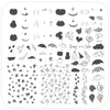 Bring on the Color (CjS-245) Steel Nail Art Stamping Plate