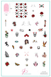 Tattoo (CjSLC-86) Steel Nail Art Stamping Plate