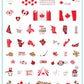 layered-nail-art-stamping-plate-inspo-card-with-colorful-canada-designs-maple-leaves-moose-beaver-provinces-and-words-for-nail-art
