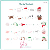 Cast Of Christmas Cuties (CjSC-62) Steel Nail Art Stamping Plate