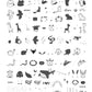 Celestial Zoo (CjS-225) Steel Nail Art Layered Stamping Plate