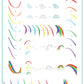 layered-nail-art-stamping-plate-how-to-card-showing-colorful-designs-of-rainbows-stars-clouds-and-words-for-nail-art