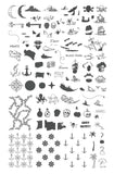 cjs-150-anchorsaway-clearjellystamper-steel-nailart-stamping-plate-pirate