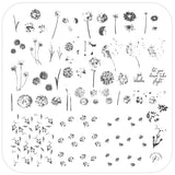 Just Breathe (CjS-156) Steel Stamping Plate 8 x 8 Clear Jelly Stamper 