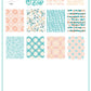 Textiles Series - 1 (CjS-185) Steel Stamping Plate 14 x 9 Clear Jelly Stamper 