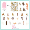 The Nude Series -  Dare to Bare (CjS-195) Steel Nail Art Stamping Plate