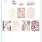 Grunge Series - Textures (CjS-200) Steel Stamping Nail Art Plate 14 x 9 Clear Jelly Stamper 