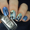 Grunge Series - Chic (CjS-201) Steel Nail Art Stamping Plate