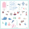 I Need Vitamin SEA (CjS-207) Steel Stamping Nail Art Plate