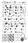 Fruit Cocktail Collection - So Juicy! (CjS-209) Steel Stamping Nail Art Plate