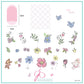 Spring Ballet (CjS-213) Steel Nail Art Layered Stamping Plate