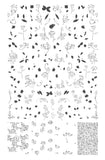 Vine & Dandy (CjS-248) Steel Nail Art Stamping Plate