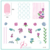 Inspirational Kits - Floral Trio -  Salmon