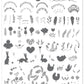 Enchanted Easter (CjS H-30) Steel Stamping Plate 14 x 9 Clear Jelly Stamper 