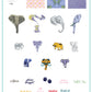 Everything Elephant (CjS LC-44) Steel Stamping Plate 14 x 9 Clear Jelly Stamper 