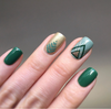 Tri-Angular (CjS-76) Steel Nail Art Stamping Plate