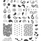 Paisley Princess (CjS-99) Steel Layered Nail Art Stamping Plate