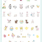 Hoppy Easter (CjSH-63) Steel Stamping Plate 14 x 9 Clear Jelly Stamper 