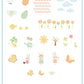 Hop Into Spring (CjS H-16) Steel Stamping Plate 14 x 9 Clear Jelly Stamper Plate 