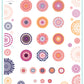 Myriad of Mandalas (CjSLC-18) - Steel Stamping Plate 14 x 9 Clear Jelly Stamper 