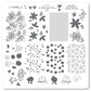 layered-nail-art-stamping-plate-showing-colorful-designs-of-roses-lilies-lace-and-love-birds