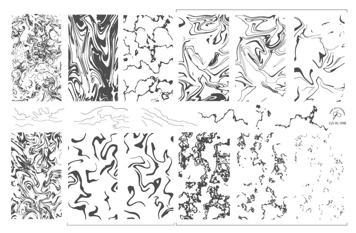 layered-nail-art-stamping-plate-with-designs-of-full-coverage-marble-patterns