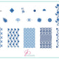 layered-nail-art-stamping-plate-inspo-card-with-colour-designs-of-floral-patterns-mosaic-and-shapes