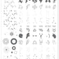 What's your Sign? (CjSZ-01) Steel Stamping Plate 14 x 9 Clear Jelly Stamper 