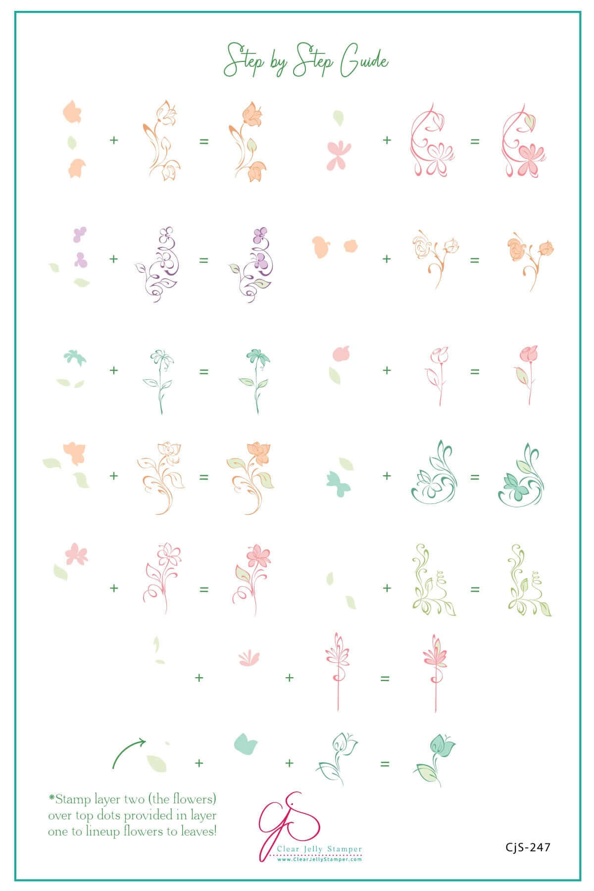 layered-nail-art-stamping-plate-how-to-card-with-colorful-designs-of-flowers-swirls