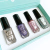 Stamping Polish Kit - Winter Wonderland (4 Colors) Polish Kits Clear Jelly Stamper 