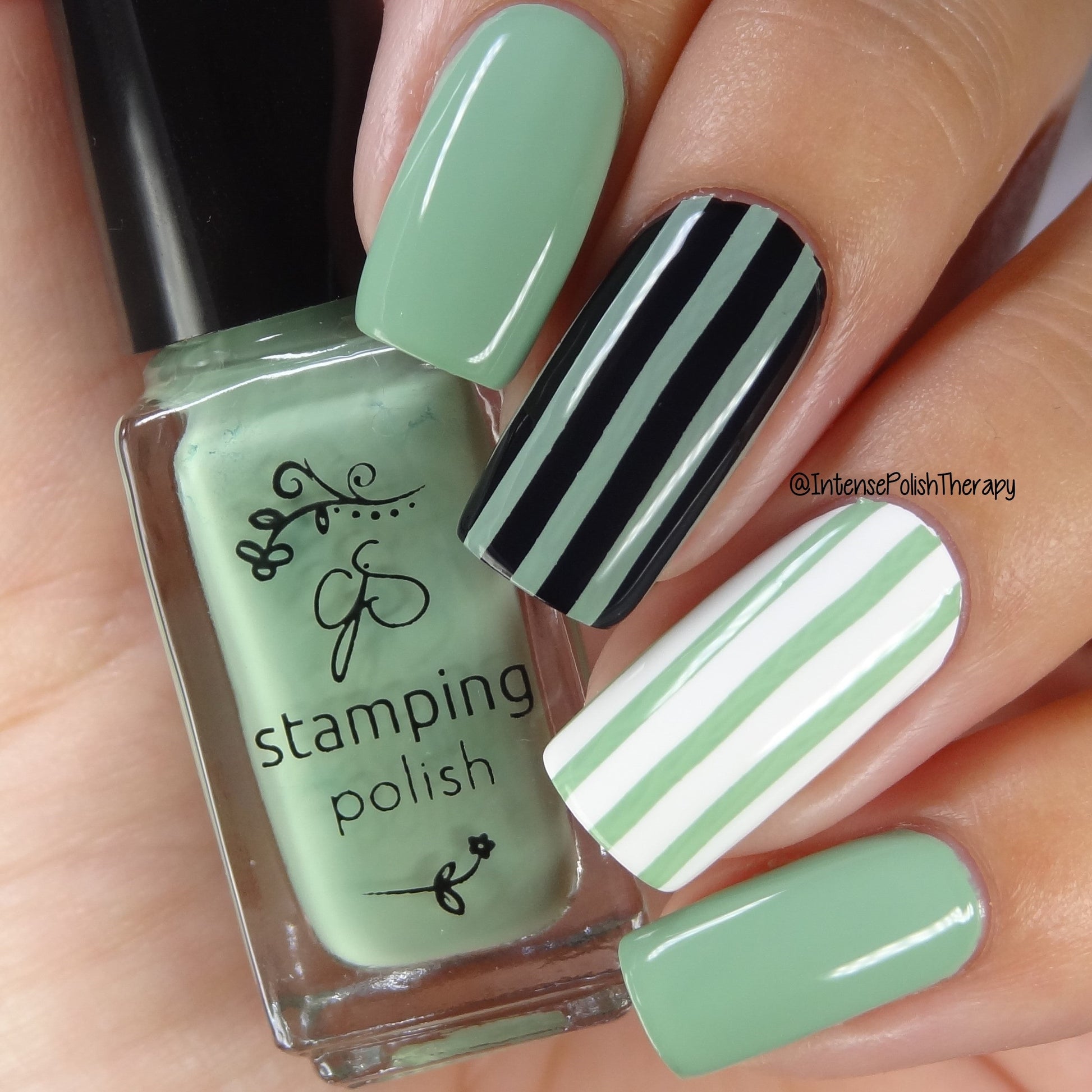 #83 Vintage Julep - Nail Stamping Color (5 Free Formula) Polish Clear Jelly Stamper 