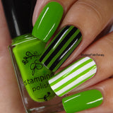 #87 Enlighten MINT - Nail Stamping Color (5 Free Formula) Polish Clear Jelly Stamper 